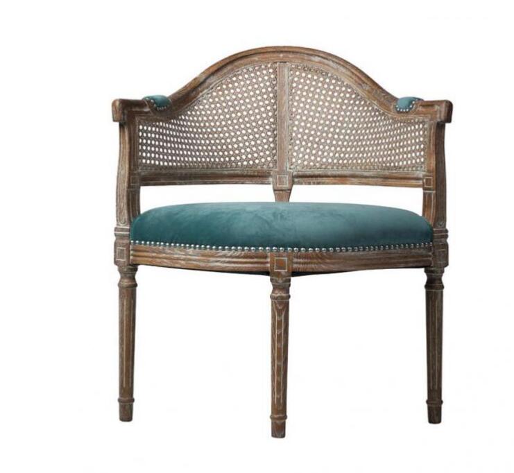 Manor Edmond Velvet Barrel Chair